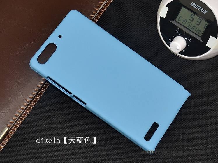 Hülle Huawei Ascend G6 Schutz Handyhüllen Hellblau, Case Huawei Ascend G6