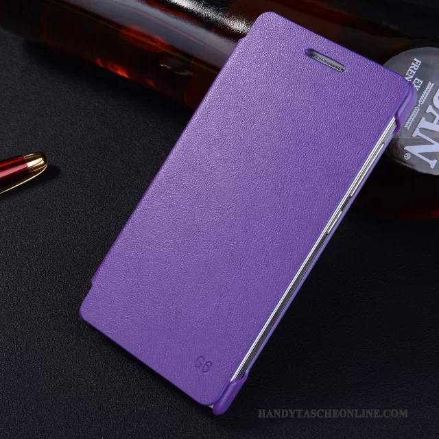 Hülle Huawei Ascend G6 Schutz Trend Anti-sturz, Case Huawei Ascend G6 Weiche Lila