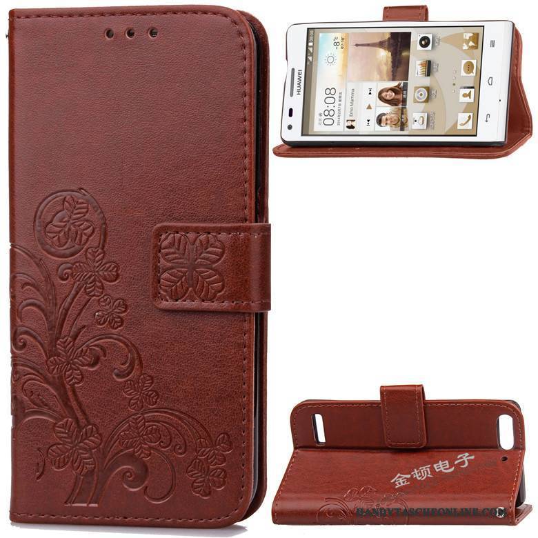 Hülle Huawei Ascend G6 Silikon Dunkel Lila, Case Huawei Ascend G6 Schutz Anti-sturz Handyhüllen