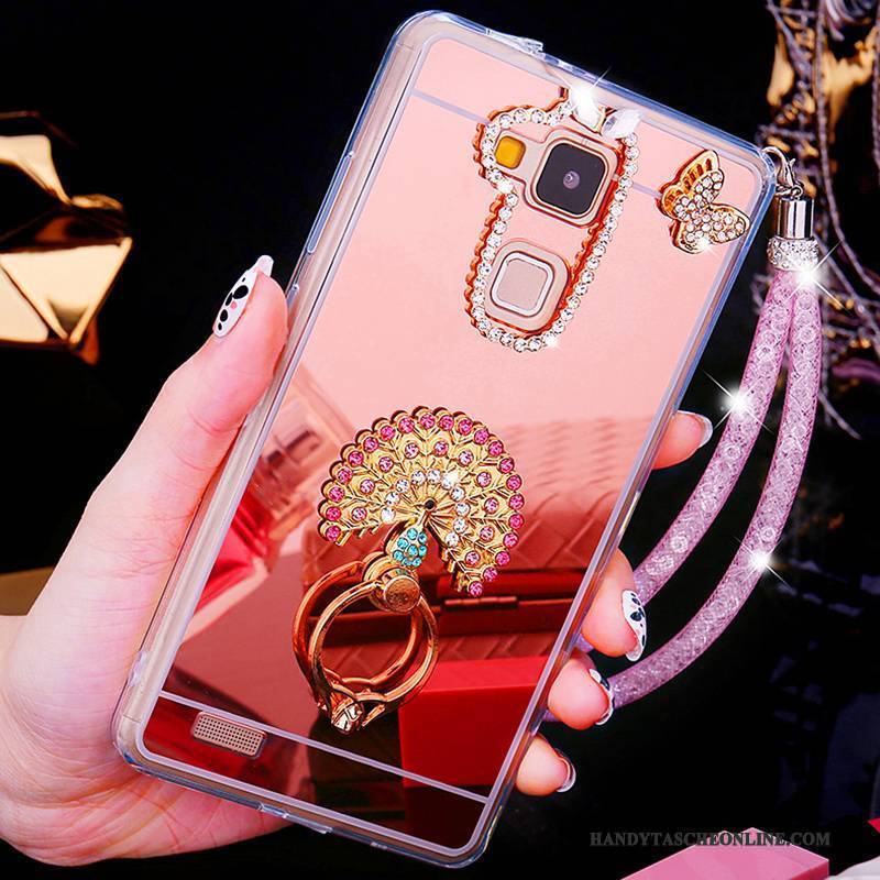 Hülle Huawei Ascend Mate 7 Kreativ Neu Handyhüllen, Case Huawei Ascend Mate 7 Strass Trend Hintere Abdeckung