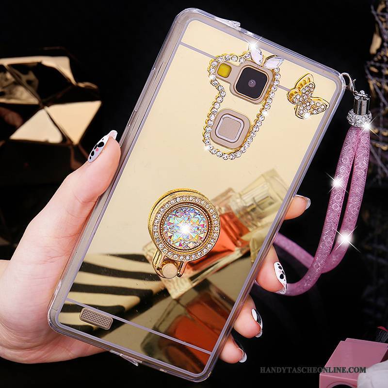 Hülle Huawei Ascend Mate 7 Kreativ Neu Handyhüllen, Case Huawei Ascend Mate 7 Strass Trend Hintere Abdeckung