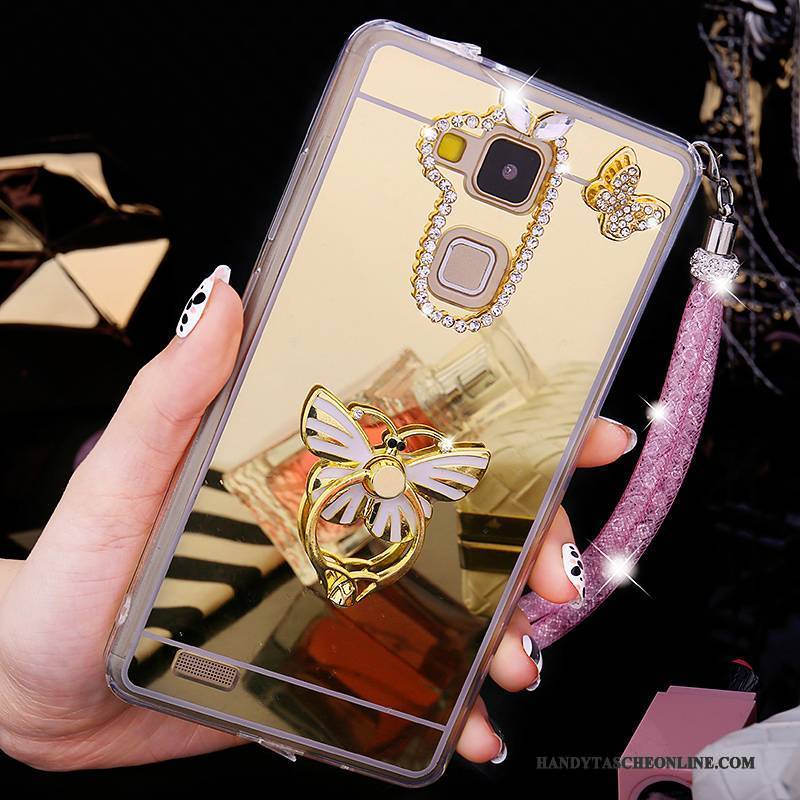 Hülle Huawei Ascend Mate 7 Kreativ Neu Handyhüllen, Case Huawei Ascend Mate 7 Strass Trend Hintere Abdeckung