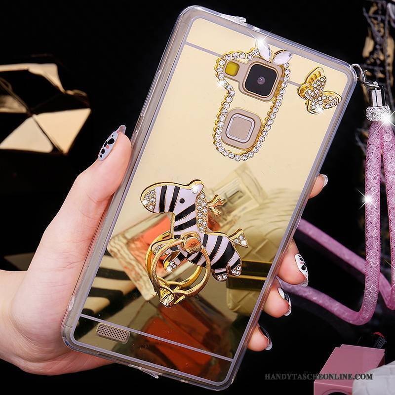 Hülle Huawei Ascend Mate 7 Kreativ Neu Handyhüllen, Case Huawei Ascend Mate 7 Strass Trend Hintere Abdeckung