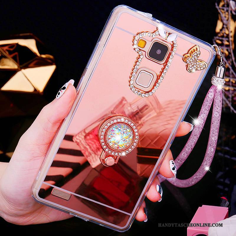 Hülle Huawei Ascend Mate 7 Kreativ Neu Handyhüllen, Case Huawei Ascend Mate 7 Strass Trend Hintere Abdeckung