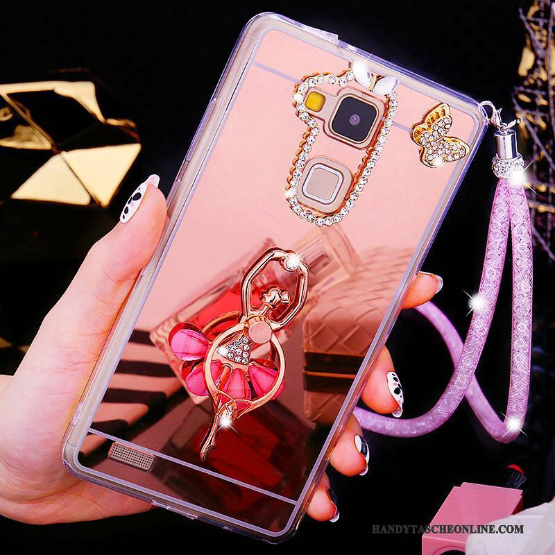 Hülle Huawei Ascend Mate 7 Kreativ Neu Handyhüllen, Case Huawei Ascend Mate 7 Strass Trend Hintere Abdeckung