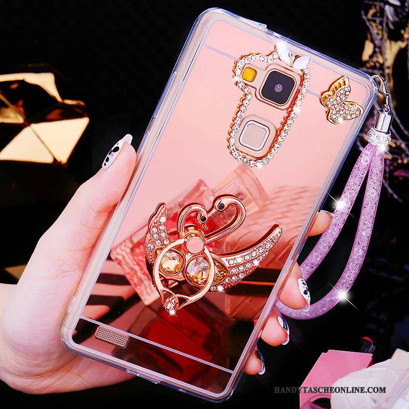 Hülle Huawei Ascend Mate 7 Kreativ Neu Handyhüllen, Case Huawei Ascend Mate 7 Strass Trend Hintere Abdeckung