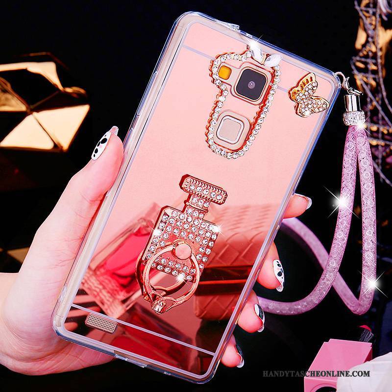 Hülle Huawei Ascend Mate 7 Kreativ Neu Handyhüllen, Case Huawei Ascend Mate 7 Strass Trend Hintere Abdeckung