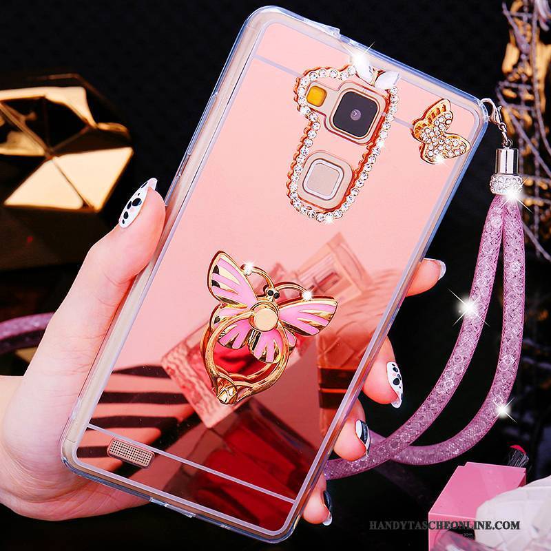 Hülle Huawei Ascend Mate 7 Kreativ Neu Handyhüllen, Case Huawei Ascend Mate 7 Strass Trend Hintere Abdeckung