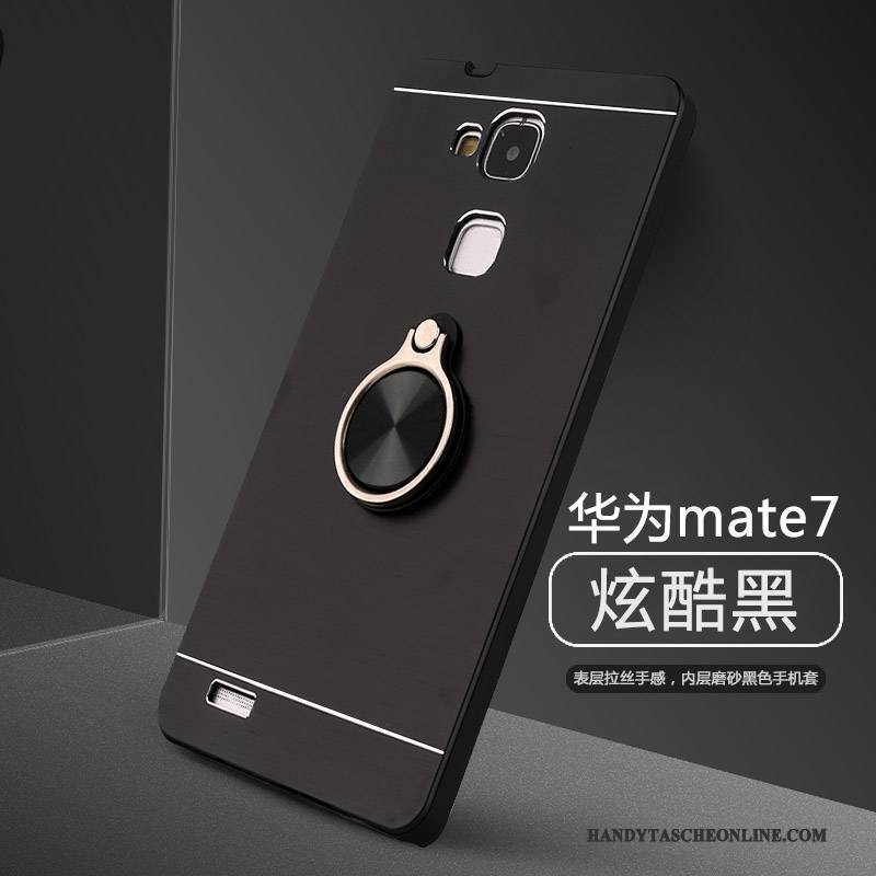 Hülle Huawei Ascend Mate 7 Kreativ Persönlichkeit Trend, Case Huawei Ascend Mate 7 Metall Silber Handyhüllen