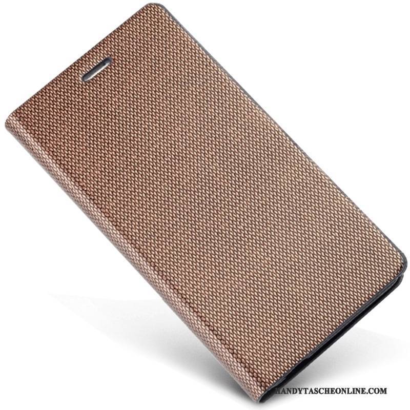 Hülle Huawei Ascend Mate 7 Leder Handyhüllen Dünne, Case Huawei Ascend Mate 7 Lederhülle Anti-sturz Grün