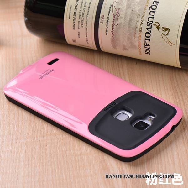 Hülle Huawei Ascend Mate 7 Silikon Anti-sturz Grün, Case Huawei Ascend Mate 7 Weiche Dünne Rosa