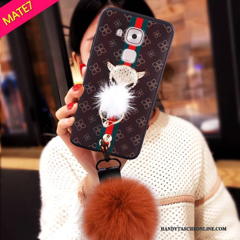 Hülle Huawei Ascend Mate 7 Taschen Weiß Trend, Case Huawei Ascend Mate 7 Handyhüllen