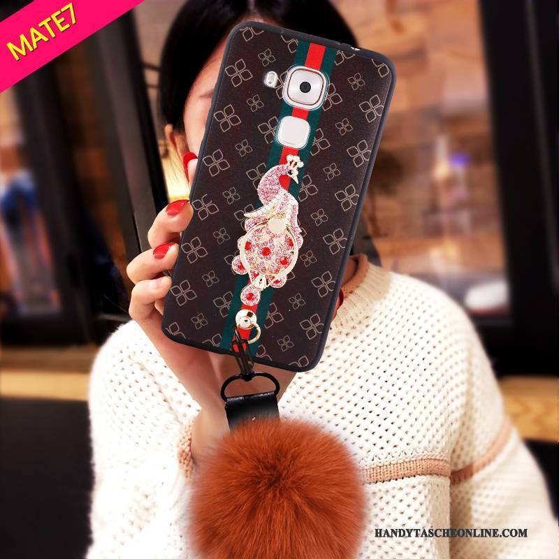 Hülle Huawei Ascend Mate 7 Taschen Weiß Trend, Case Huawei Ascend Mate 7 Handyhüllen