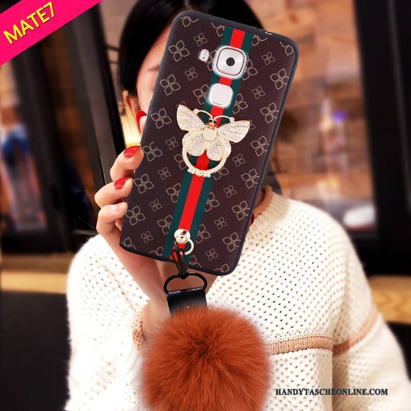 Hülle Huawei Ascend Mate 7 Taschen Weiß Trend, Case Huawei Ascend Mate 7 Handyhüllen