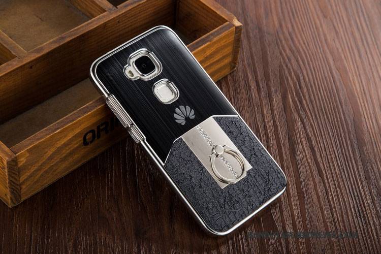 Hülle Huawei G7 Plus Metall Kunststoff Gold, Case Huawei G7 Plus Schutz Überzug Handyhüllen