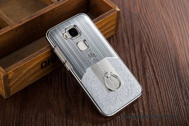 Hülle Huawei G7 Plus Metall Kunststoff Gold, Case Huawei G7 Plus Schutz Überzug Handyhüllen