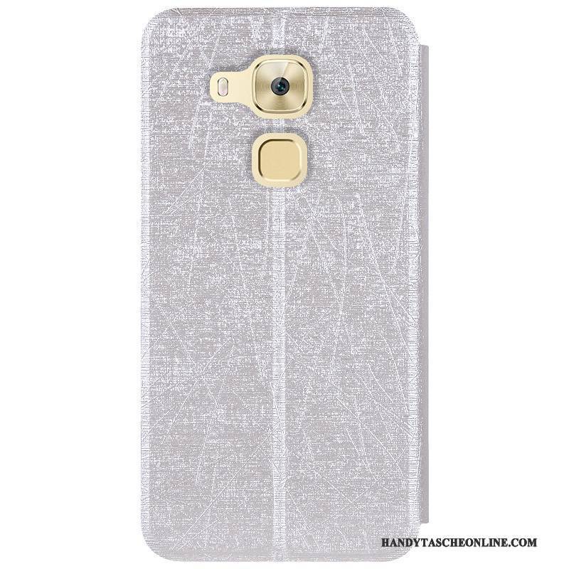 Hülle Huawei G9 Plus Silikon Handyhüllen Anti-sturz, Case Huawei G9 Plus Weiche Gold