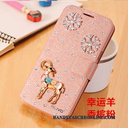 Hülle Huawei G9 Plus Strass Anti-sturz Trend, Case Huawei G9 Plus Schutz Handyhüllen Hellblau