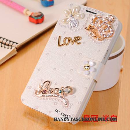 Hülle Huawei G9 Plus Strass Anti-sturz Trend, Case Huawei G9 Plus Schutz Handyhüllen Hellblau