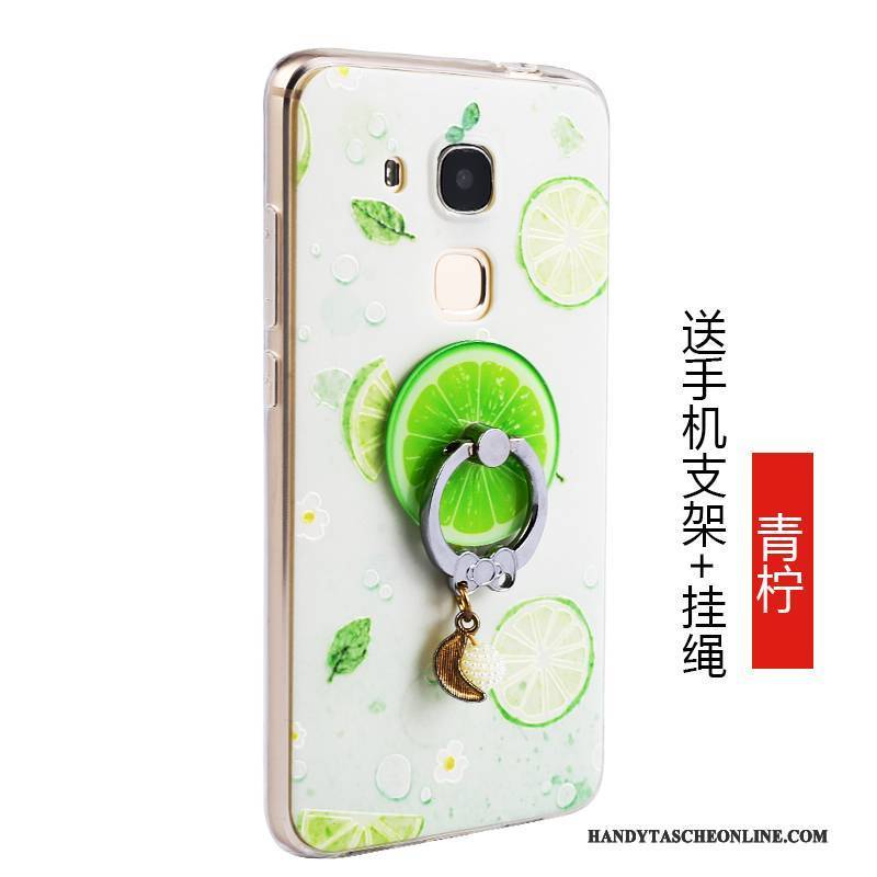 Hülle Huawei G9 Plus Taschen Grün Frucht, Case Huawei G9 Plus Schutz Anti-sturz Handyhüllen