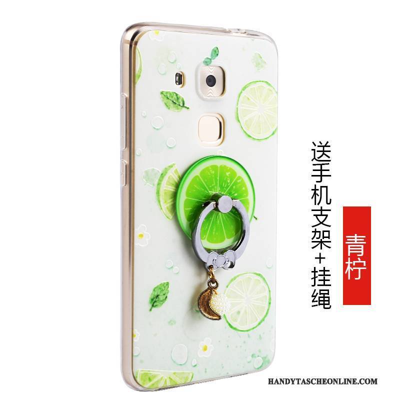 Hülle Huawei G9 Plus Taschen Grün Frucht, Case Huawei G9 Plus Schutz Anti-sturz Handyhüllen