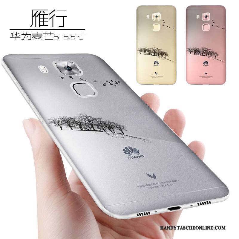 Hülle Huawei G9 Plus Weiche Gelb Trend, Case Huawei G9 Plus Silikon Nubuck Persönlichkeit