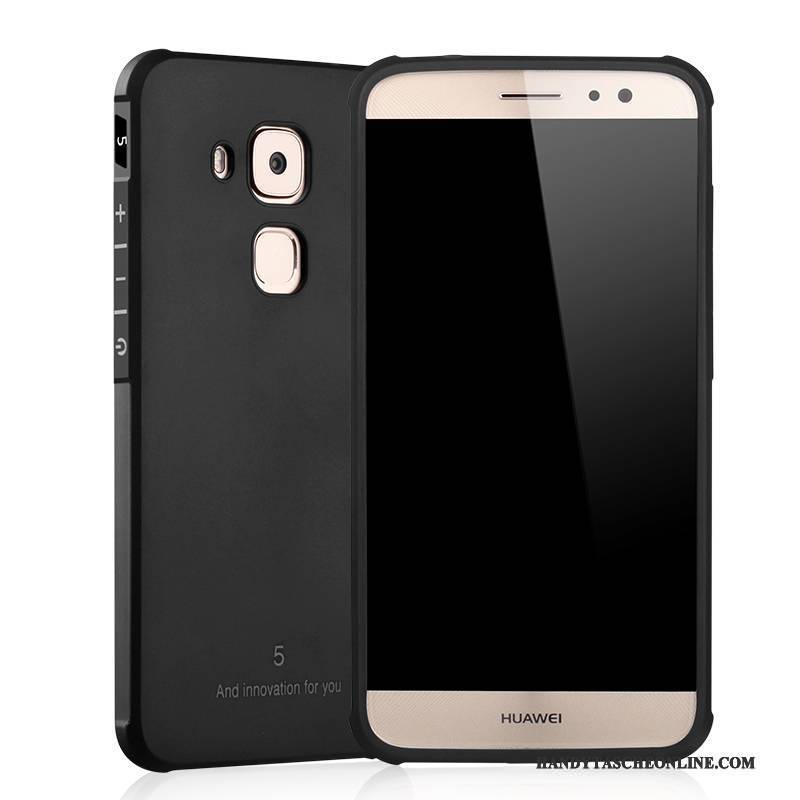 Hülle Huawei G9 Plus Weiche Grau Pu, Case Huawei G9 Plus Schutz Handyhüllen