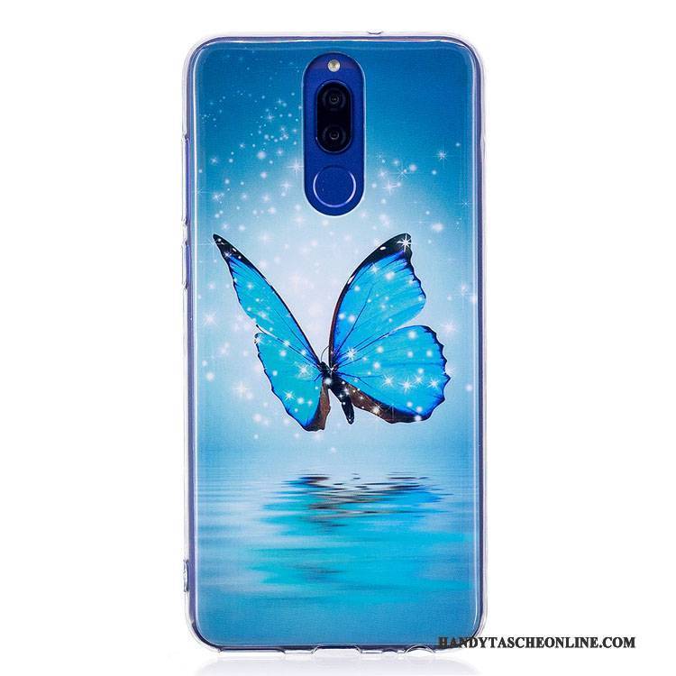 Hülle Huawei Mate 10 Lite Farbe Handyhüllen Leuchtende, Case Huawei Mate 10 Lite Silikon Hängende Verzierungen