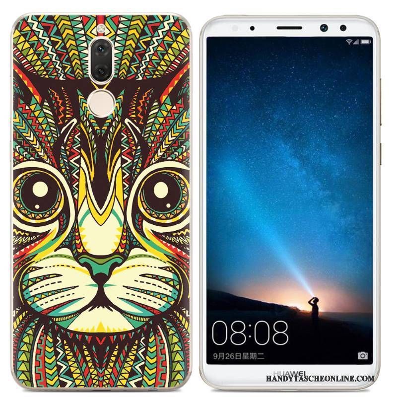 Hülle Huawei Mate 10 Lite Farbe Transparent Handyhüllen, Case Huawei Mate 10 Lite Schutz Trend