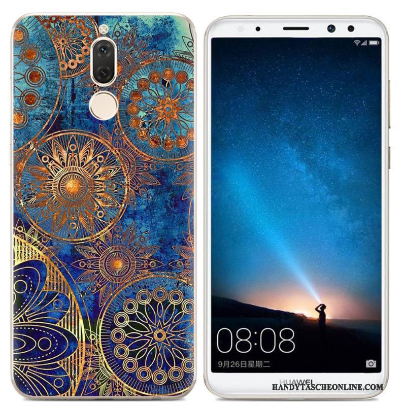 Hülle Huawei Mate 10 Lite Farbe Transparent Handyhüllen, Case Huawei Mate 10 Lite Schutz Trend