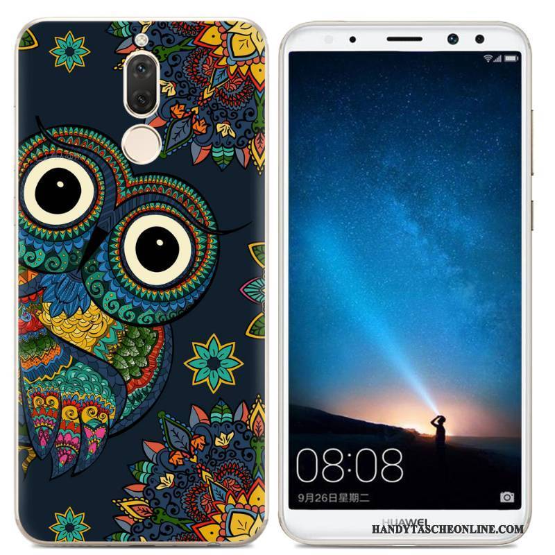 Hülle Huawei Mate 10 Lite Farbe Transparent Handyhüllen, Case Huawei Mate 10 Lite Schutz Trend