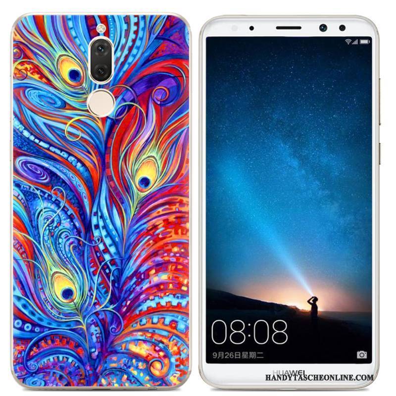 Hülle Huawei Mate 10 Lite Farbe Transparent Handyhüllen, Case Huawei Mate 10 Lite Schutz Trend