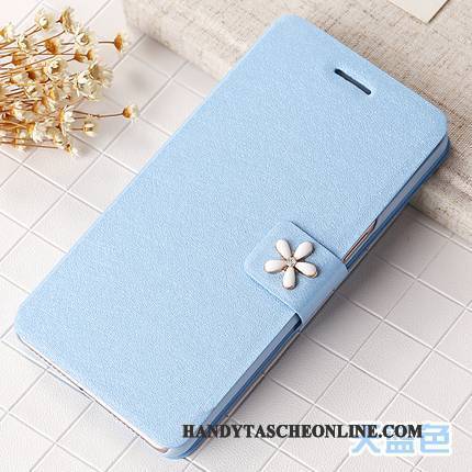 Hülle Huawei Mate 10 Lite Folio Blau Anti-sturz, Case Huawei Mate 10 Lite Lederhülle Handyhüllen