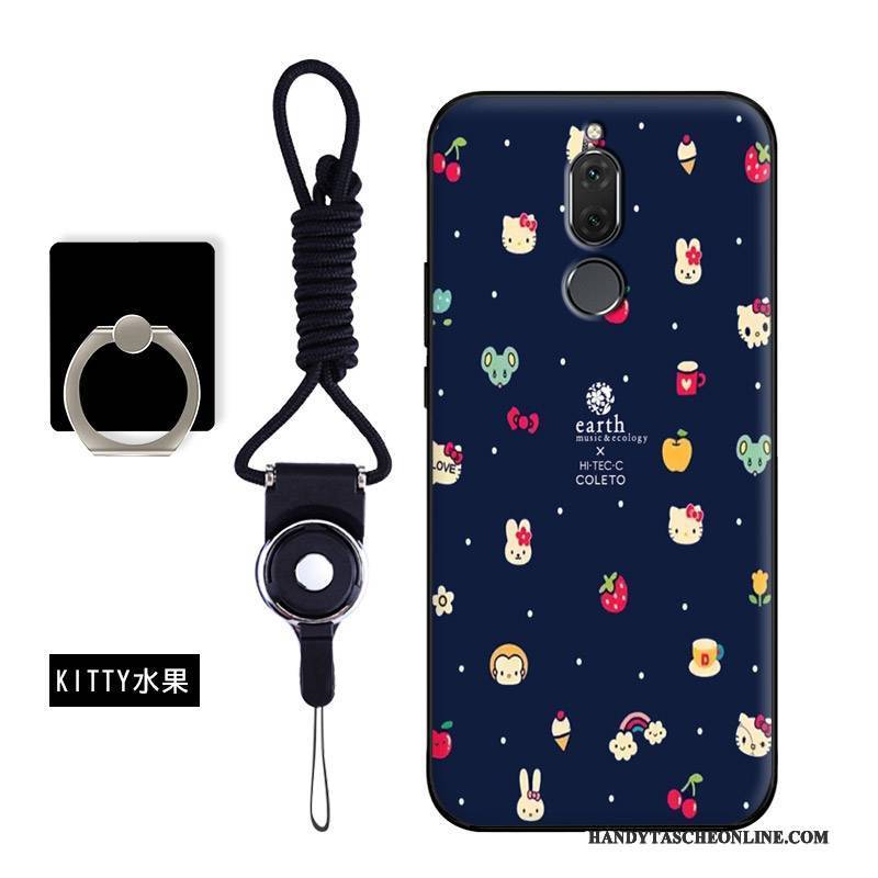 Hülle Huawei Mate 10 Lite Karikatur Anti-sturz Rot, Case Huawei Mate 10 Lite Schutz Handyhüllen Trend