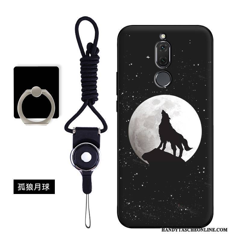 Hülle Huawei Mate 10 Lite Karikatur Anti-sturz Rot, Case Huawei Mate 10 Lite Schutz Handyhüllen Trend