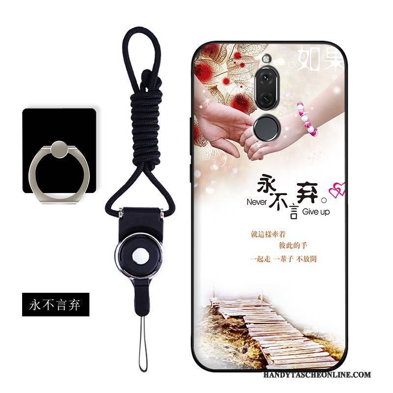 Hülle Huawei Mate 10 Lite Karikatur Anti-sturz Rot, Case Huawei Mate 10 Lite Schutz Handyhüllen Trend