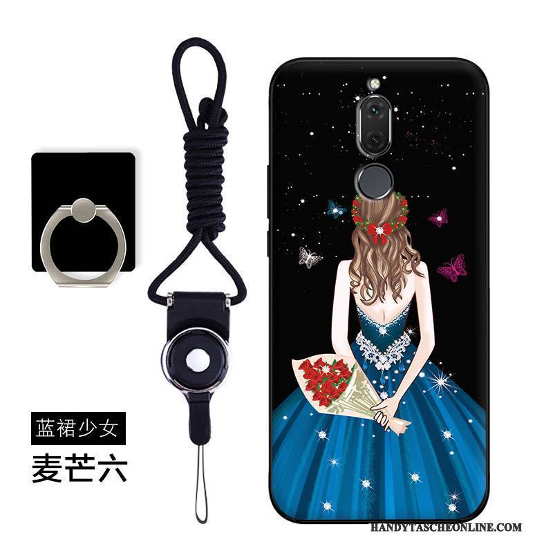 Hülle Huawei Mate 10 Lite Karikatur Anti-sturz Rot, Case Huawei Mate 10 Lite Schutz Handyhüllen Trend