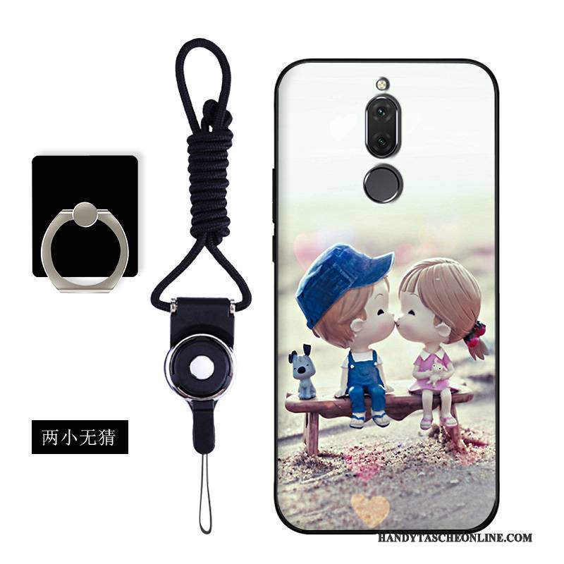 Hülle Huawei Mate 10 Lite Karikatur Anti-sturz Rot, Case Huawei Mate 10 Lite Schutz Handyhüllen Trend