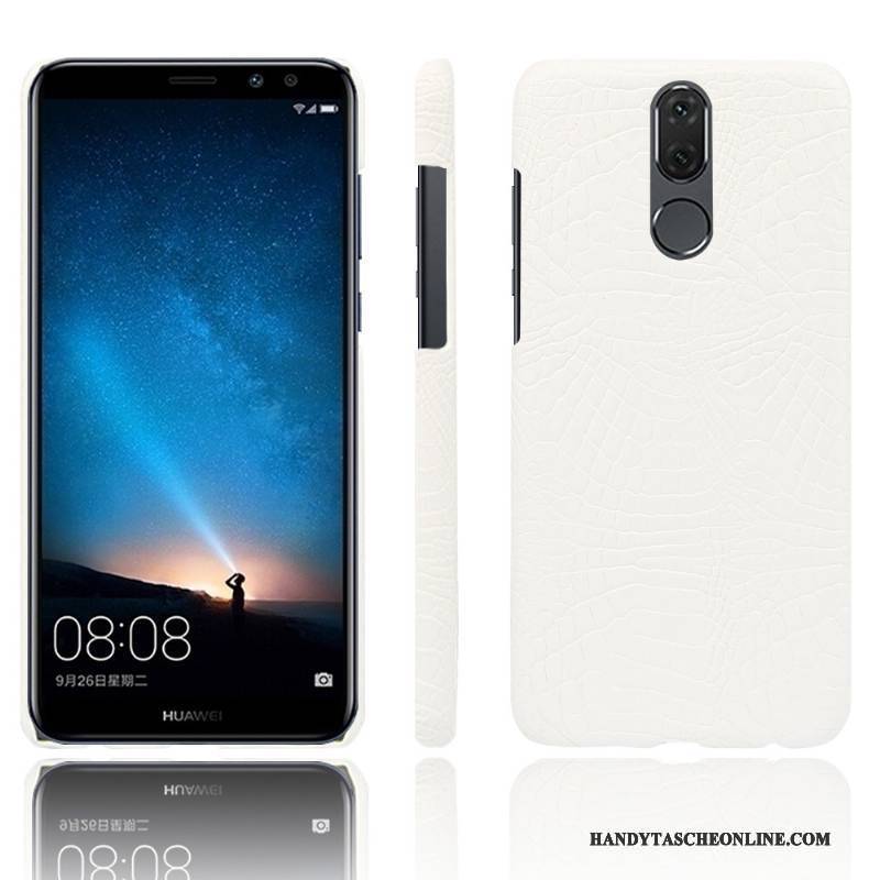 Hülle Huawei Mate 10 Lite Lederhülle Krokodilmuster Persönlichkeit, Case Huawei Mate 10 Lite Schutz Handyhüllen Anti-sturz