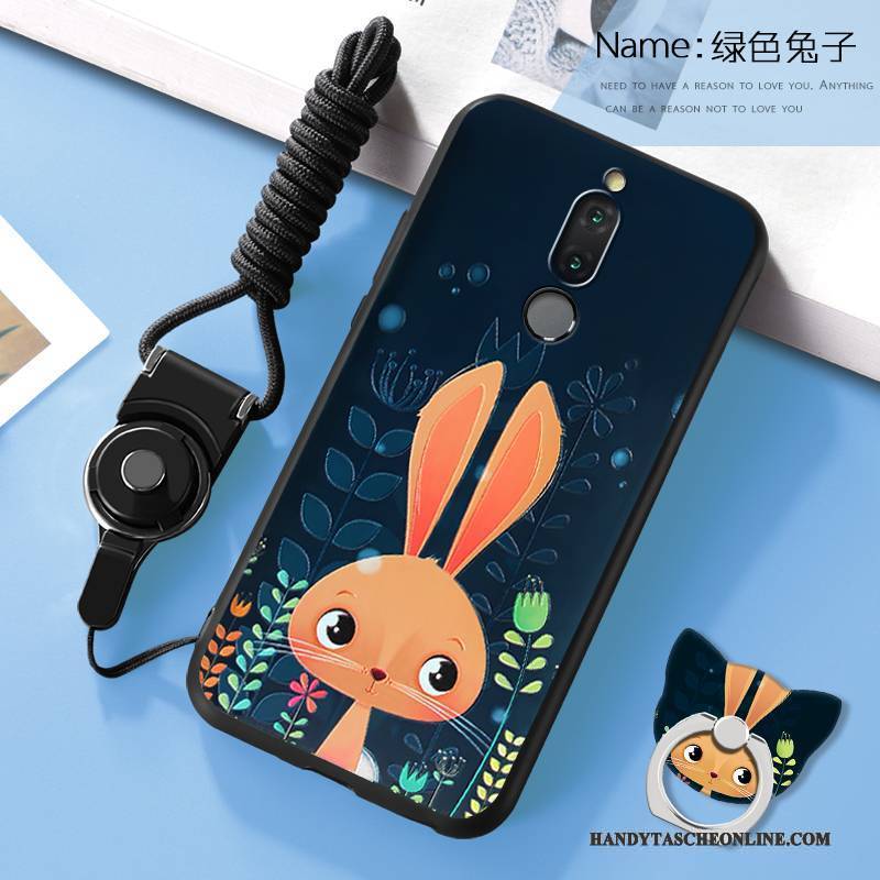 Hülle Huawei Mate 10 Lite Silikon Handyhüllen Blau, Case Huawei Mate 10 Lite Schutz