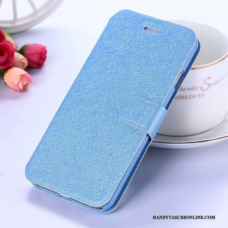 Hülle Huawei Mate 10 Lite Taschen Anti-sturz Handyhüllen, Case Huawei Mate 10 Lite Lederhülle Blau