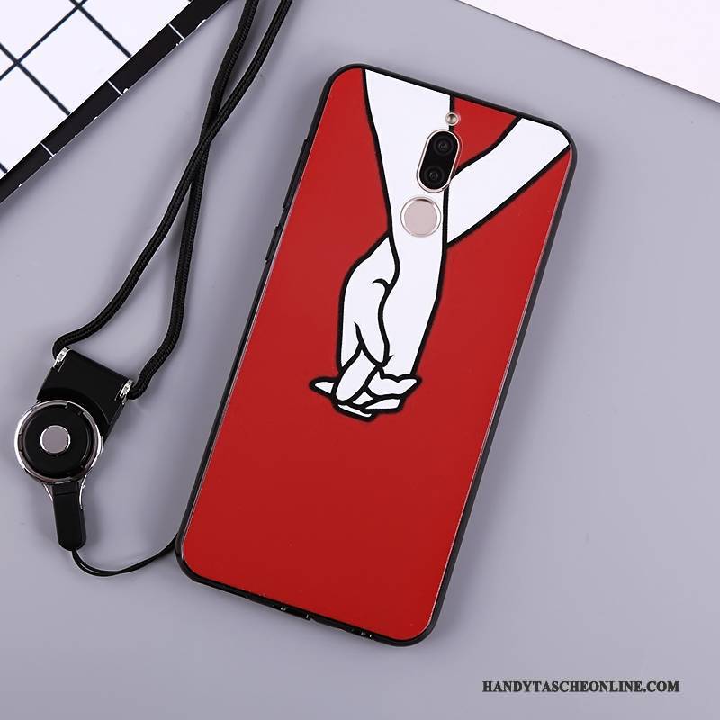 Hülle Huawei Mate 10 Lite Taschen Handyhüllen Rot, Case Huawei Mate 10 Lite Anti-sturz
