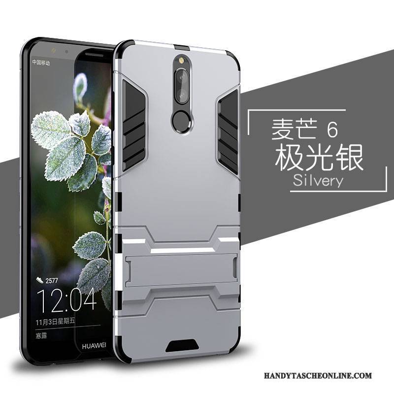 Hülle Huawei Mate 10 Lite Taschen Handyhüllen Schwer, Case Huawei Mate 10 Lite Silikon Dunkelblau Anti-sturz