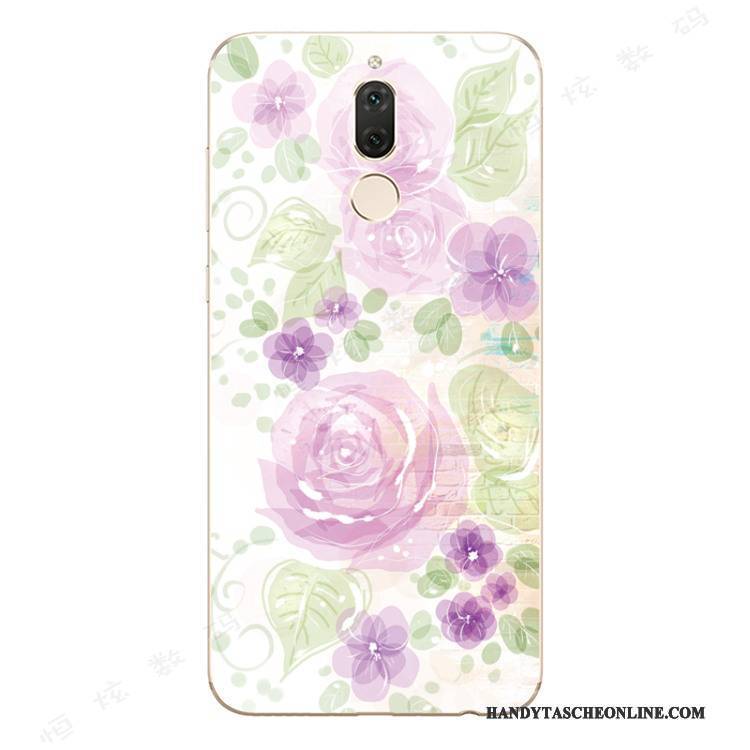 Hülle Huawei Mate 10 Lite Taschen Kunst Anti-sturz, Case Huawei Mate 10 Lite Silikon Rosa Schlank