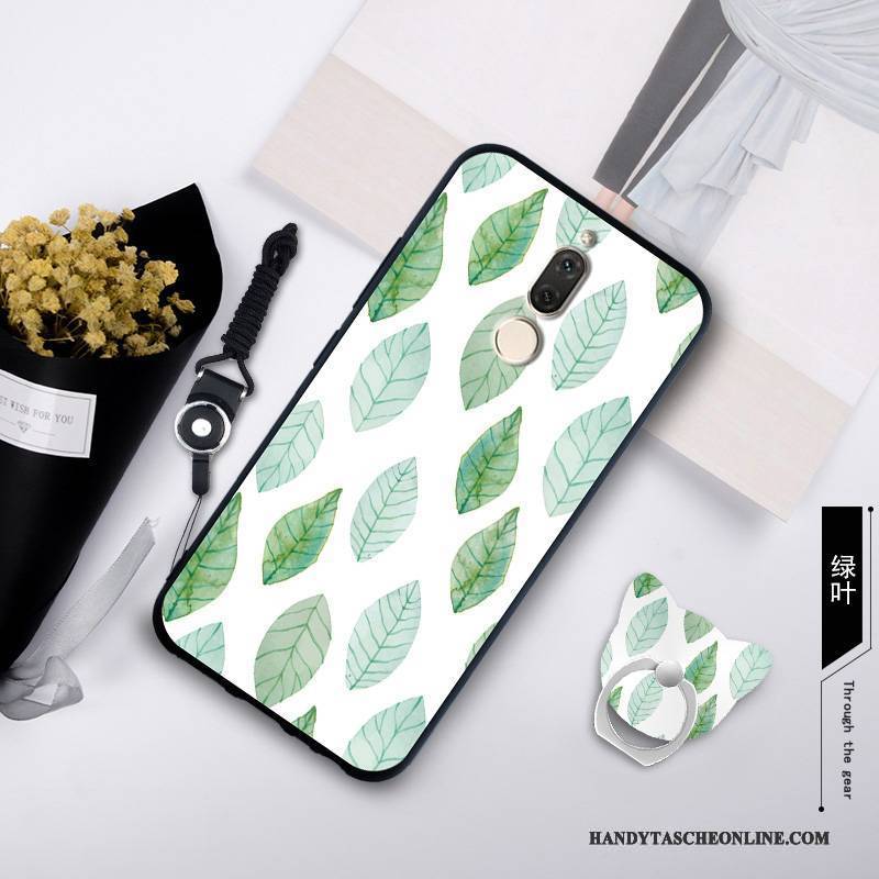 Hülle Huawei Mate 10 Lite Taschen Trend Anti-sturz, Case Huawei Mate 10 Lite Silikon Handyhüllen Blau