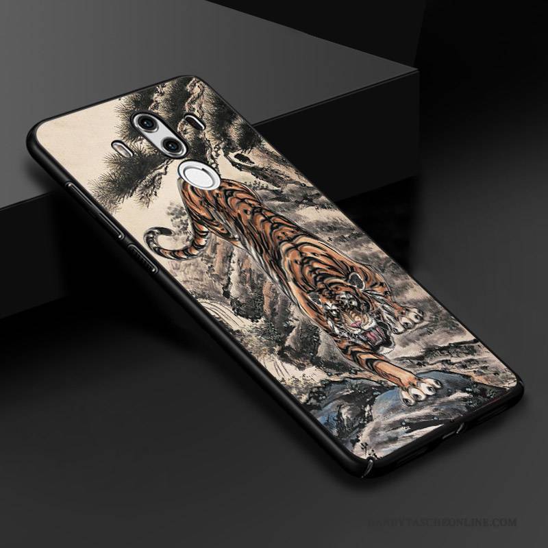 Hülle Huawei Mate 10 Pro Farbe Dreidimensional Anti-sturz, Case Huawei Mate 10 Pro Taschen Chinesische Art Handyhüllen