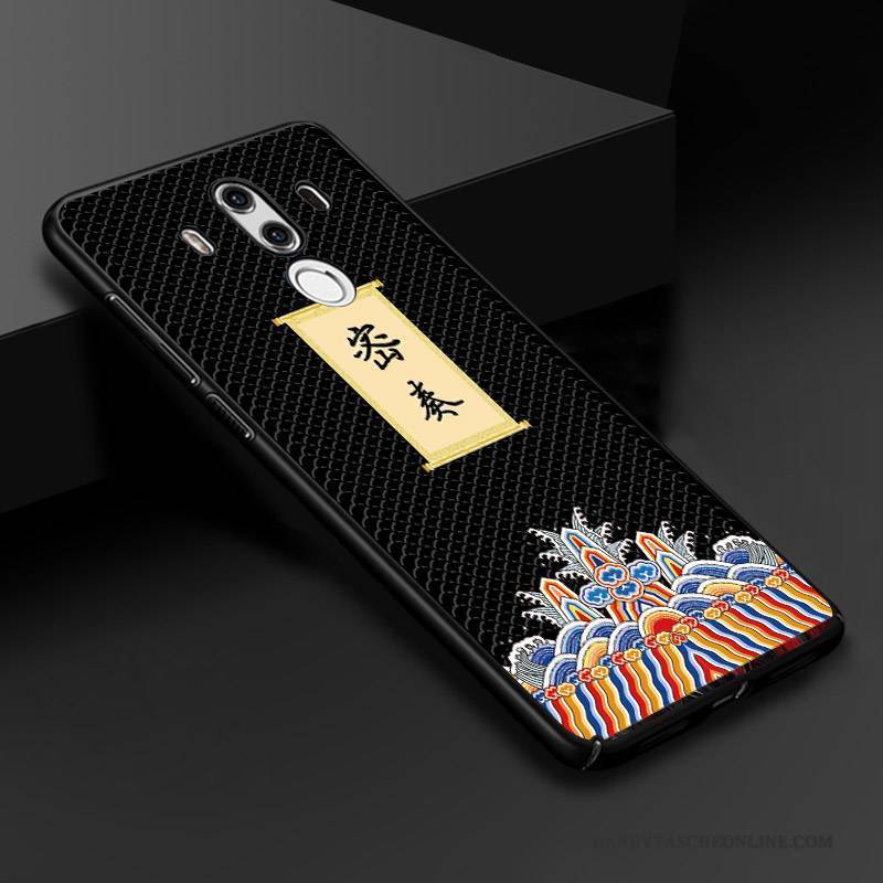 Hülle Huawei Mate 10 Pro Farbe Dreidimensional Anti-sturz, Case Huawei Mate 10 Pro Taschen Chinesische Art Handyhüllen