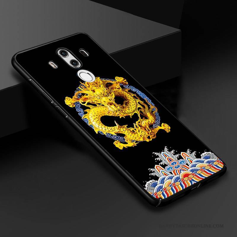 Hülle Huawei Mate 10 Pro Farbe Dreidimensional Anti-sturz, Case Huawei Mate 10 Pro Taschen Chinesische Art Handyhüllen