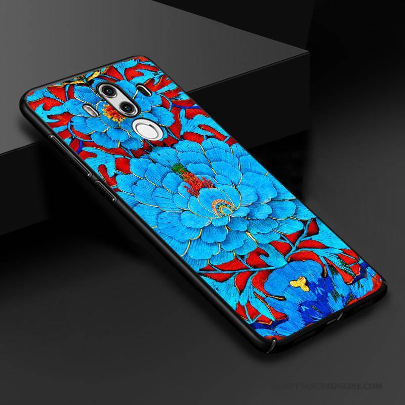 Hülle Huawei Mate 10 Pro Farbe Dreidimensional Anti-sturz, Case Huawei Mate 10 Pro Taschen Chinesische Art Handyhüllen