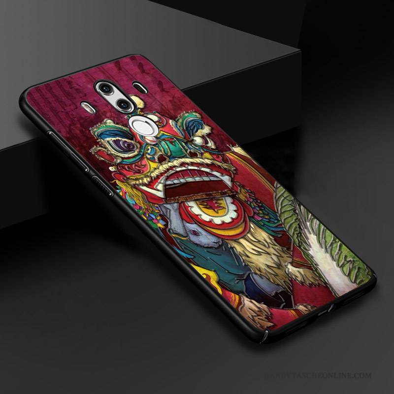 Hülle Huawei Mate 10 Pro Farbe Dreidimensional Anti-sturz, Case Huawei Mate 10 Pro Taschen Chinesische Art Handyhüllen